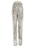 Zara Print Silver Casual Pants Size M - photo 2