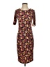 Lularoe Paisley Brown Casual Dress Size S - photo 1