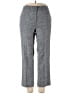 Valentino Boutique Tweed Gray Wool Pants Size 14 - photo 1