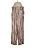 Assorted Brands 100% Viscose Stripes Brown Casual Pants Size S - photo 1