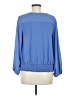 Ann Taylor Blue 3/4 Sleeve Blouse Size S - photo 2