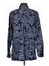 Lands' End 100% Cotton Paisley Blue Long Sleeve Button-Down Shirt Size M - photo 2