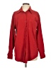Bill Blass Red Long Sleeve Blouse Size S - photo 1