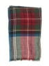 Unbranded Plaid Brown Red Scarf One size - photo 2