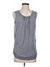 Ekouaer Gray Sleeveless Blouse Size S - photo 1