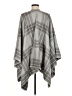Maurices 100% Acrylic Gray Poncho One size - photo 2