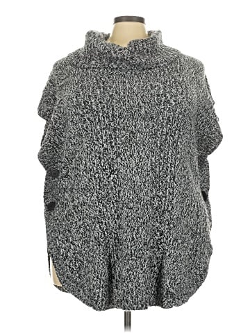 Woman Within Poncho (view 1)