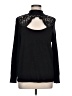Thalia Sodi Black Long Sleeve Top Size L - photo 1