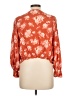 Mi ami 100% Rayon Orange 3/4 Sleeve Blouse Size L - photo 2