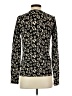 Equipment Animal Print Black Pullover Sweater Size XS - photo 2