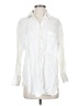Zara Ivory 3/4 Sleeve Button-Down Shirt Size XS - photo 1