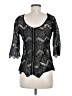 Eyeshadow Black 3/4 Sleeve Top Size M - photo 2