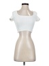 Babaton White Short Sleeve Top Size XS - photo 1