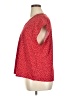 Shein Curve Red Short Sleeve Blouse Size 16 Plus (2) - photo 5