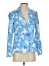 Boston Proper Paisley Blue Blazer Size 0 - photo 1