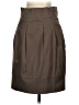 BCBGMAXAZRIA Solid Brown Formal Skirt Size 2 - photo 2