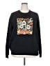 Unbranded Floral Black Sweatshirt Size XXL (estimated) - photo 1