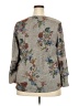 Unbranded Gray 3/4 Sleeve Blouse Size XXL - photo 2