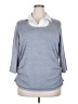 Kim Rogers Gray Pullover Sweater Size 2X - photo 1