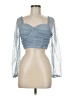 iris 100% Polyester Blue Tube Top Size M - photo 1