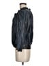 Theory 100% Leather Blue Leather Jacket Size M - photo 5