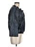 Theory 100% Leather Blue Leather Jacket Size M - photo 4