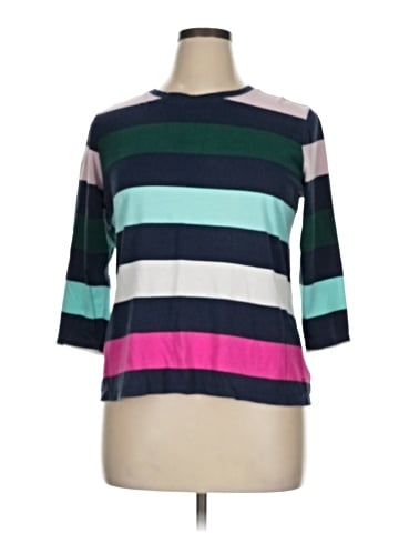 Crown & Ivy 3/4 Sleeve T-Shirt (view 1)