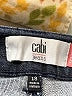 CAbi Tweed Black Jeans Size 18 - photo 3