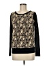 Ann Taylor LOFT Black Long Sleeve T-Shirt Size M - photo 1