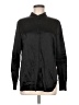 Theory 100% Acetate Black Long Sleeve Blouse Size M - photo 1
