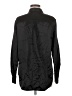 Theory 100% Acetate Black Long Sleeve Blouse Size M - photo 2