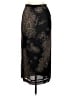 Talbots 100% Rayon Paisley Black Formal Skirt Size 6 (petite) - photo 2