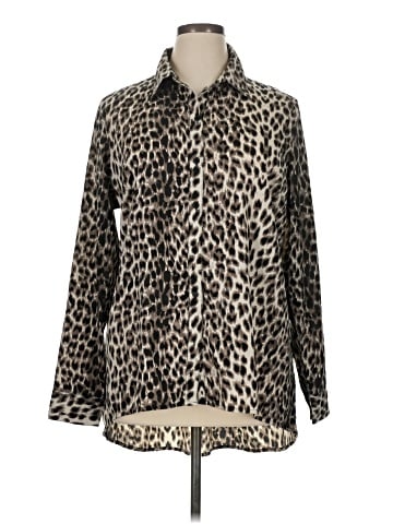 Metrostyle Long Sleeve Blouse (view 1)