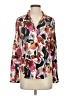 Cloth & Stone Print Pink Long Sleeve Blouse Size S - photo 1