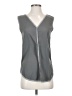 Banana Republic 100% Polyester Gray Sleeveless Blouse Size XS - photo 1
