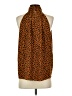 Joie 100% Polyester Animal Print Brown Sleeveless Blouse Size XS - photo 2
