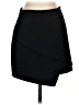 BCBGMAXAZRIA Solid Black Casual Skirt Size 0 - photo 1