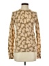 Equipment 100% Cashmere Animal Print Tan Cashmere Pullover Sweater Size XS - photo 1