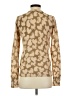 Equipment 100% Cashmere Animal Print Tan Cashmere Pullover Sweater Size XS - photo 2