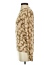 Equipment 100% Cashmere Animal Print Tan Cashmere Pullover Sweater Size XS - photo 5