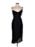LUXE 100% Polyester Black Cocktail Dress Size L - photo 1