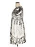 Apt. 9 Graphic Silver Casual Dress Size XL (petite) - photo 5