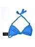 Assorted Brands Solid Blue Swimsuit Top Size L - photo 2