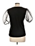 Kim & Cami Black Short Sleeve Top Size L - photo 2