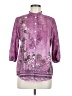 Unbranded Purple 3/4 Sleeve Blouse Size S - photo 1