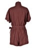 Fabletics Houndstooth Burgundy Romper Size M - photo 2