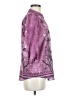 Unbranded Purple 3/4 Sleeve Blouse Size S - photo 4