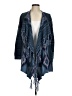 One World 100% Acrylic Blue Cardigan Size M - photo 1