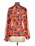 Hutch 100% Polyester Orange 3/4 Sleeve Blouse Size S - photo 2