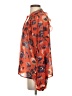 Hutch 100% Polyester Orange 3/4 Sleeve Blouse Size S - photo 5